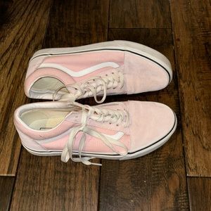 pink vans size 10.5